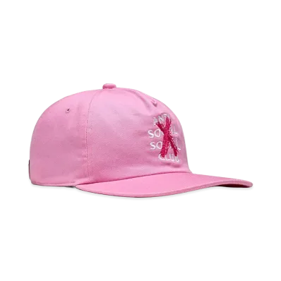 ANTI SOCIAL SOCIAL CLUB Cancelled Paint Snap Back "Pink"