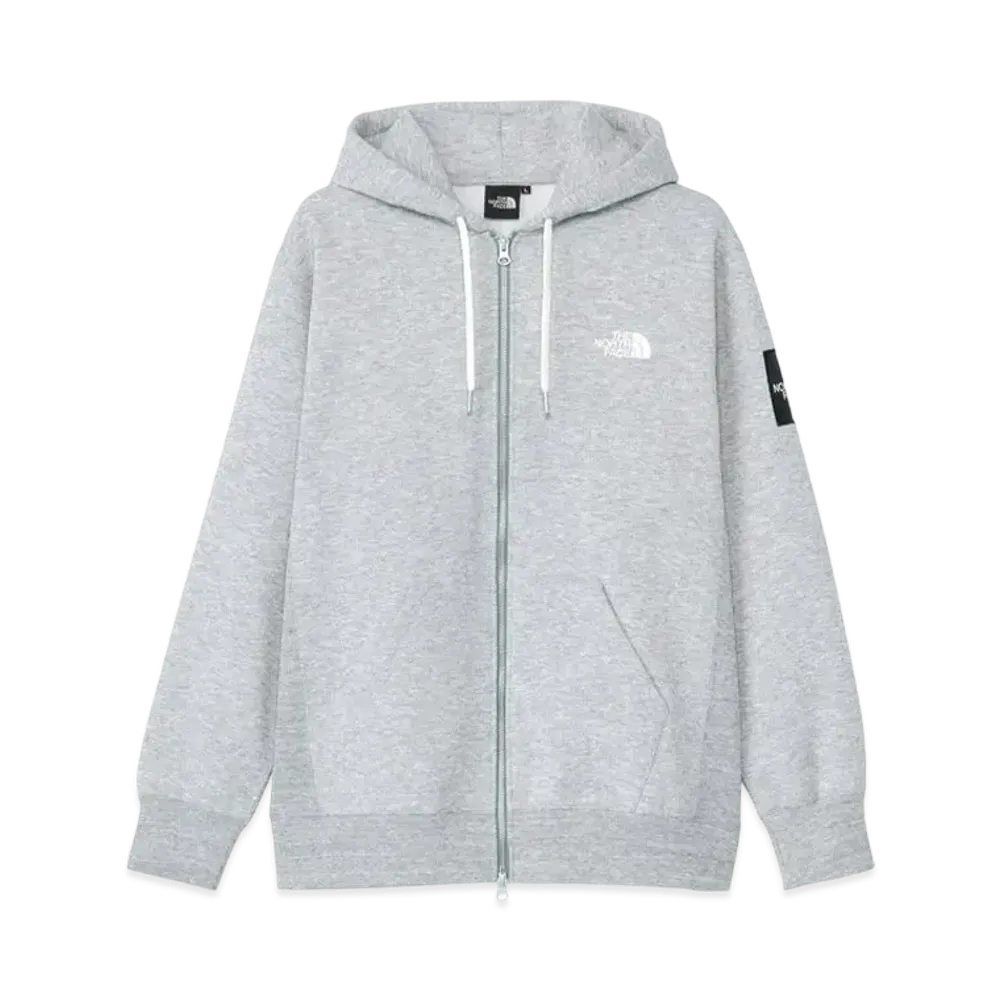 The North Face Square Logo Full Zip "Mix Gray 2"