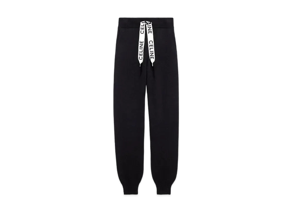 CELINE Track Pants / Cashmere And Wool "Black"