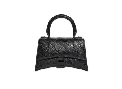 BALENCIAGA Year Of The Tiger Hourglass XS Handbag "Black"