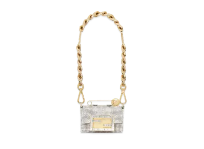FENDI x Versace Fendace Silver-Colored Metal Charm "Silver"