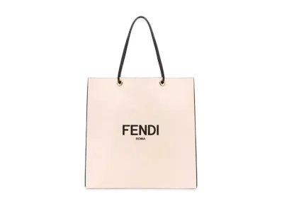 FENDI Pack Medium Shopping Bag Leather Bag "Pink"