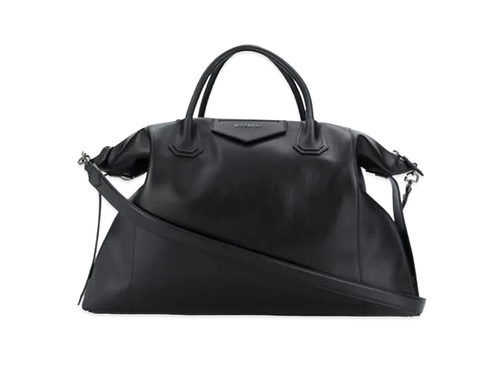 GIVENCHY Large Antigona Soft Bag in Smooth Leather "Black"