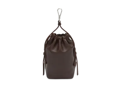 Jil Sander Drawstring Hook Pouch "Dark Purple"