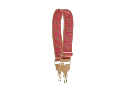 FENDI Strap You Ribbon Shoulder Strap "Brown"