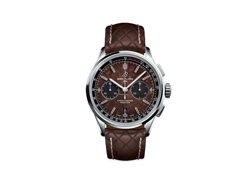 BREITLING PREMIER B01 CHRONOGRAPH 42 BENTLEY CENTENARY "Brown"