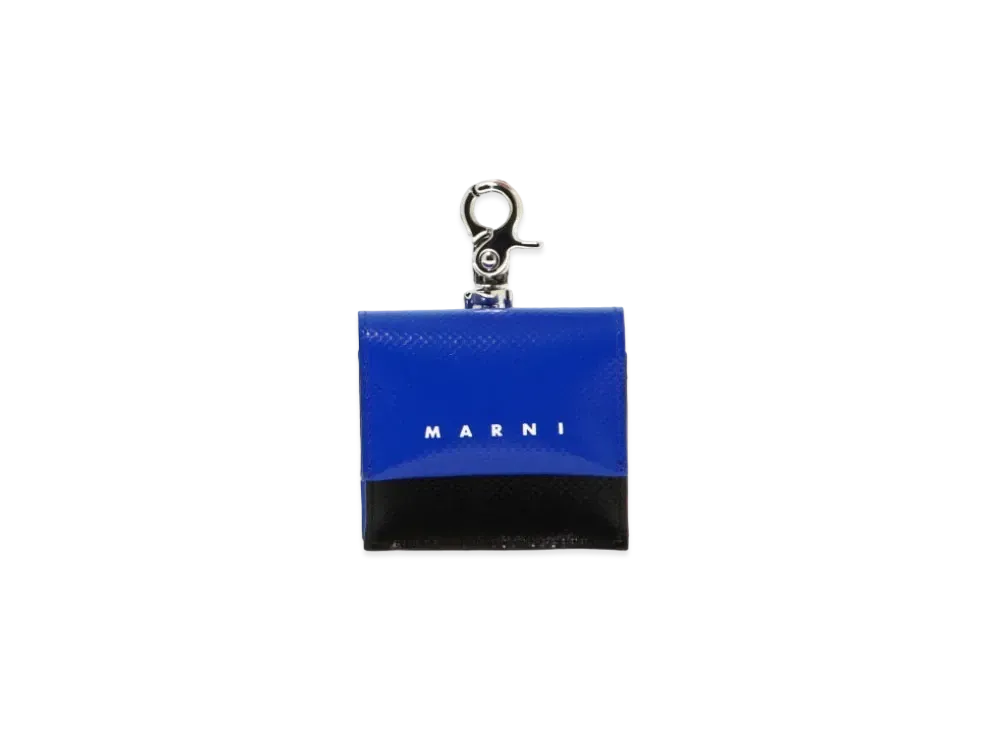 Marni Black And Blue Airpods Case "Black/Royal"