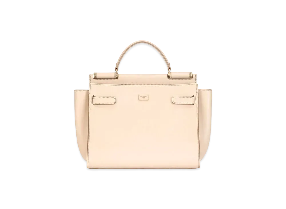 Dolce&Gabbana Sicily Soft Bag Medium Calfskin "Beige"