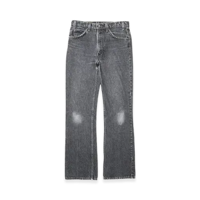 Chrome Hearts x Levi's 517 Vintage Custom Denim Jeans "Faded Black"