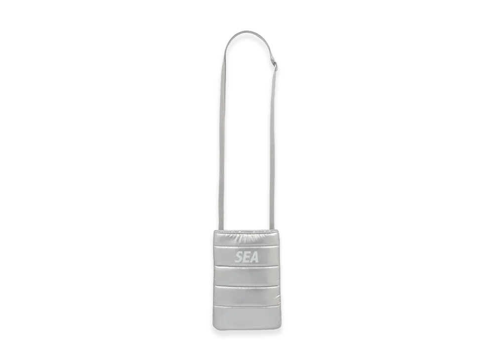 WIND AND SEA Sea Puffer Mobile Shoulder "Silver"
