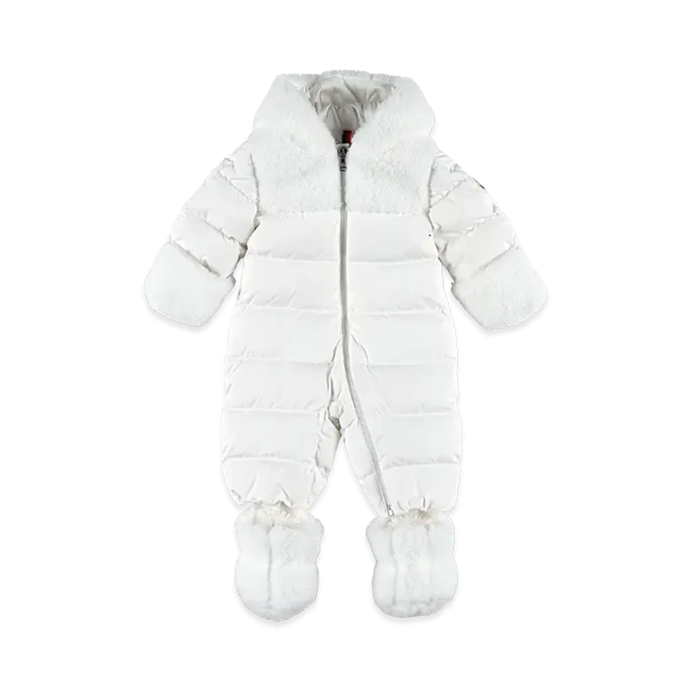 MONCLER Kids Deidre Woven Clothing Ensemble "White"
