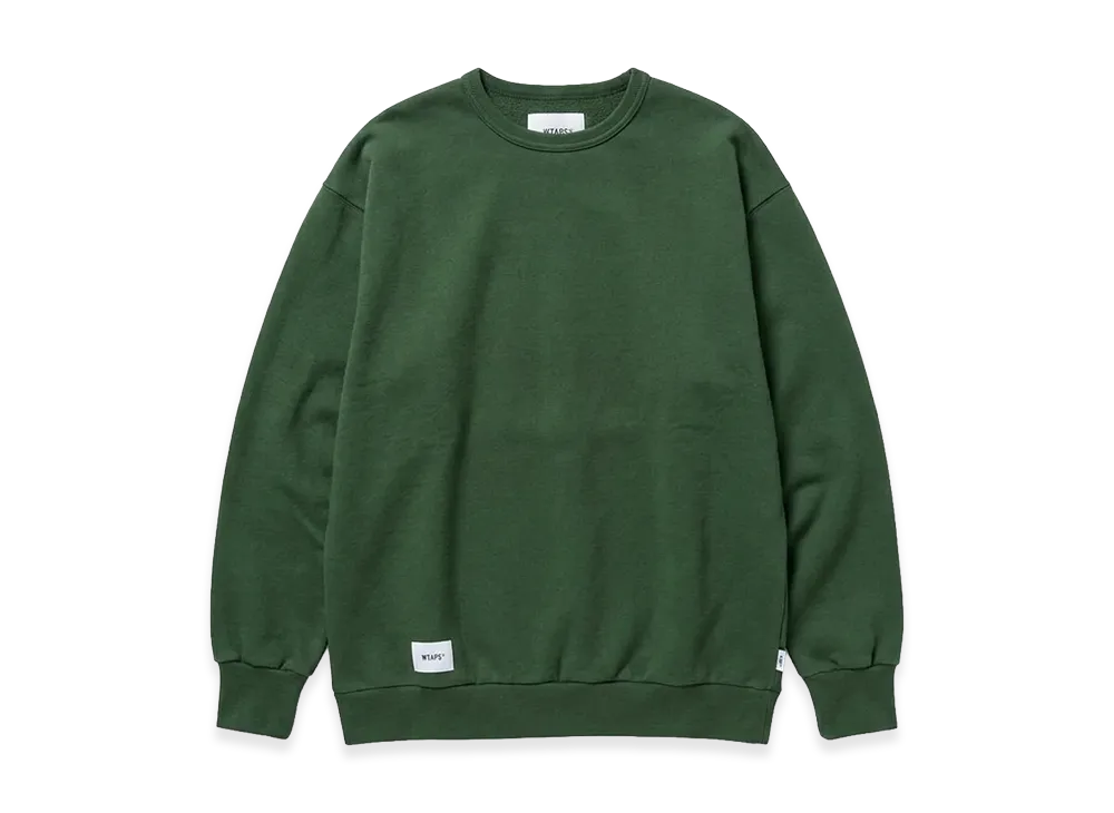 WTAPS BLANK CREW NECK / COPO "Green"