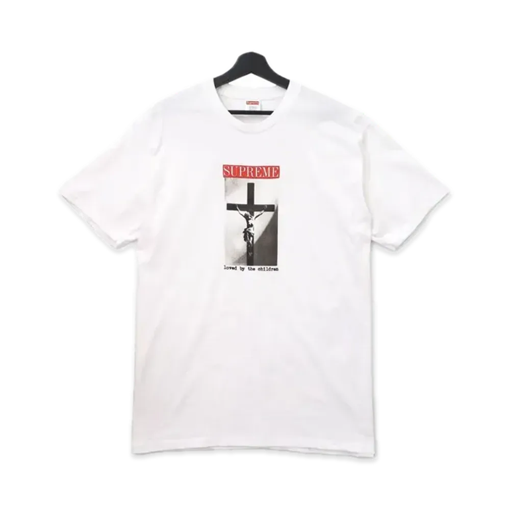シュプリーム ラブ バイ ザー チルドレン Tシャツ "ホワイト"