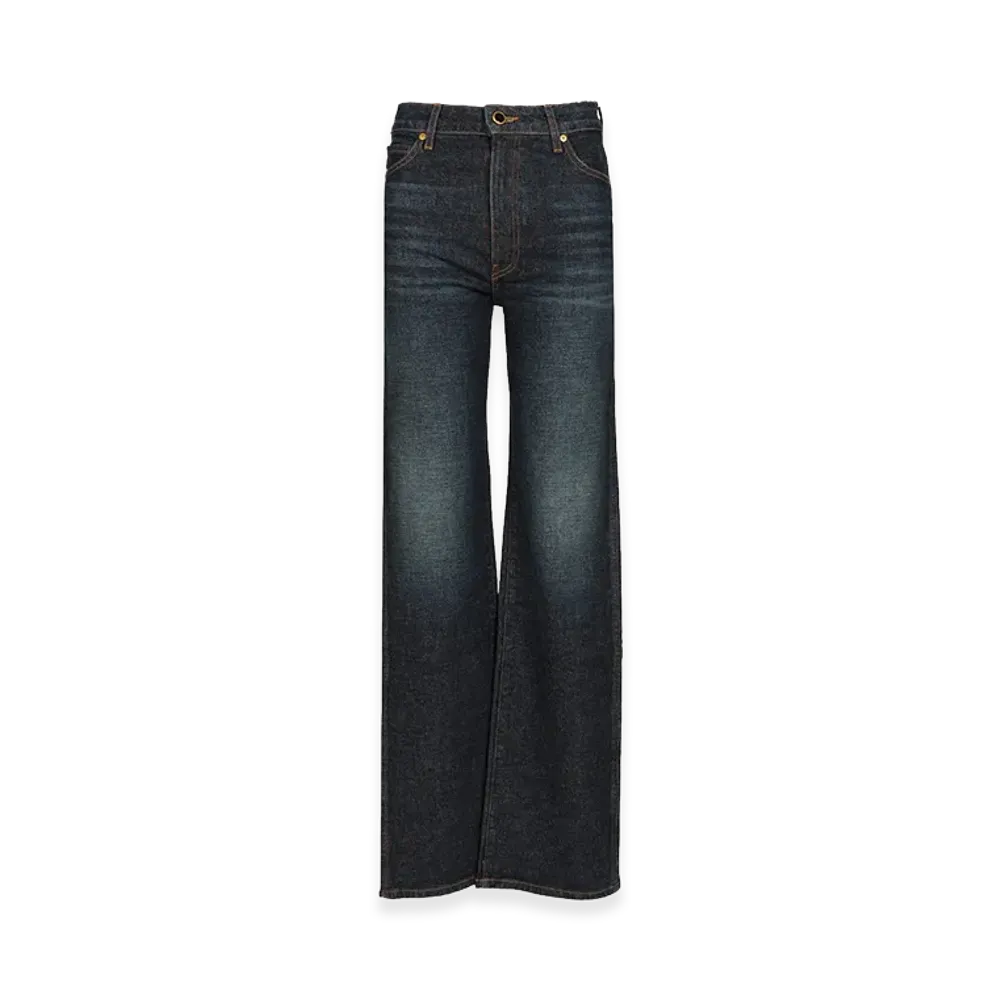 KHAITE Women's "Danielle" Stretch Jean "Blue"