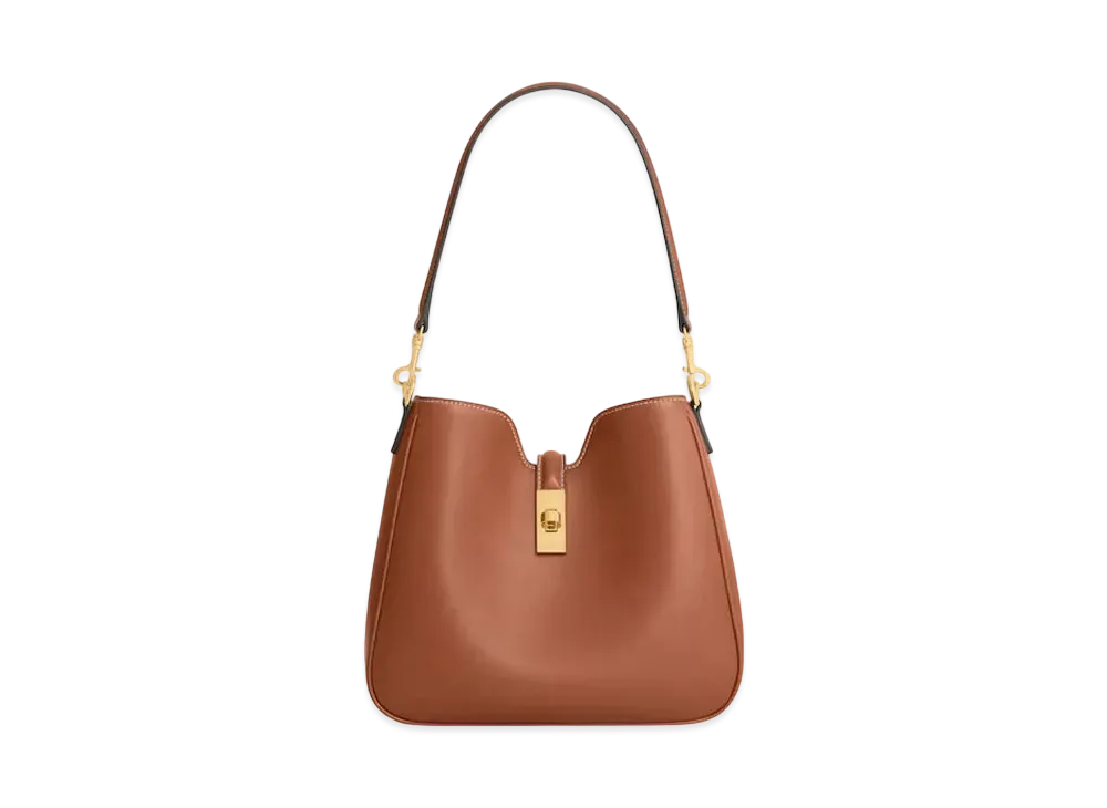 CELINE Small Camille 16 Soft Bag in Smooth Calfskin "Tan"