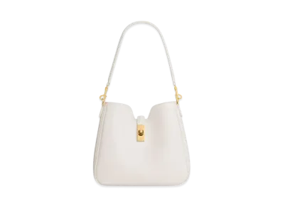 CELINE Small Camille 16 Soft Bag in Smooth Calfskin "Rice"