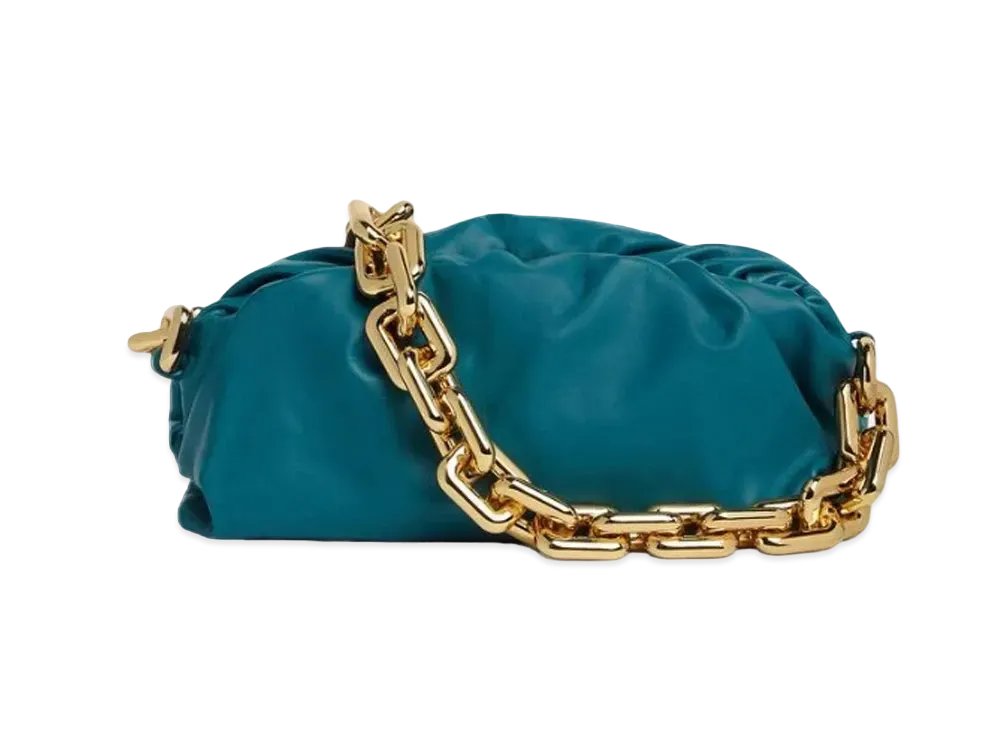 Bottega Veneta Chain Pouch "Mallard"