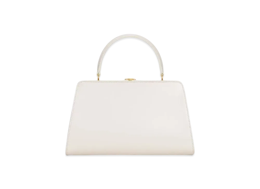 CELINE Medium Celine Antoinette in Natural Satinated Calfskin "Rice"