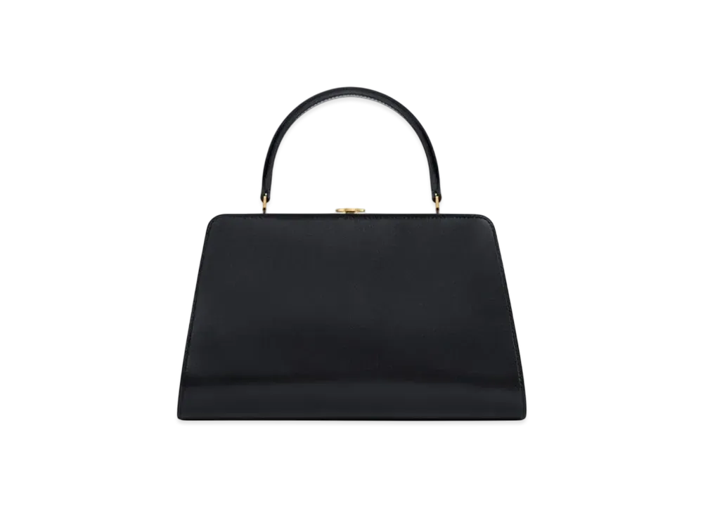 CELINE Medium Celine Antoinette in Natural Satinated Calfskin "Black"