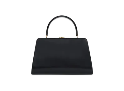 CELINE Medium Celine Antoinette in Natural Satinated Calfskin "Black"