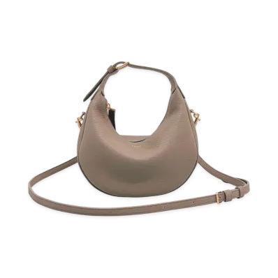 CELINE Souris Teen Lulu Calfskin Shoulder Bag "Gray"