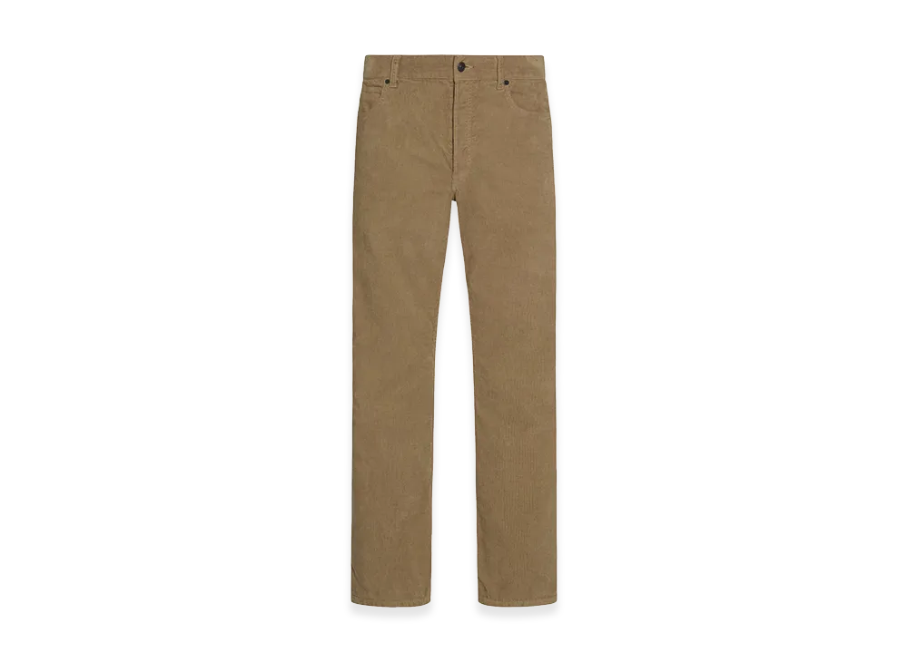 The Row Gerry Cotton Pants "Light Sepia"