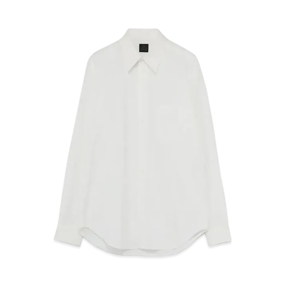 Yohji Yamamoto Pour Homme COSTUME D'HOMME SUITS BROAD REGULAR SHIRT "White"