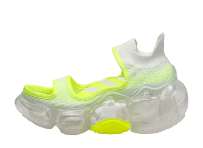 grounds MOOPIE AS1 SANDAL "White Neon Yellow/Clear"