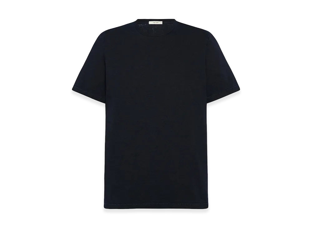 The Row Luke Cotton T-Shirt "Indigo"