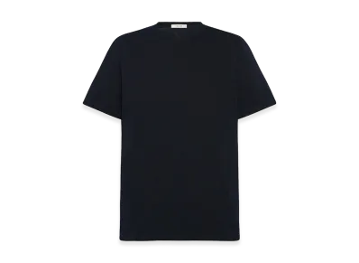 The Row Luke Cotton T-Shirt "Indigo"