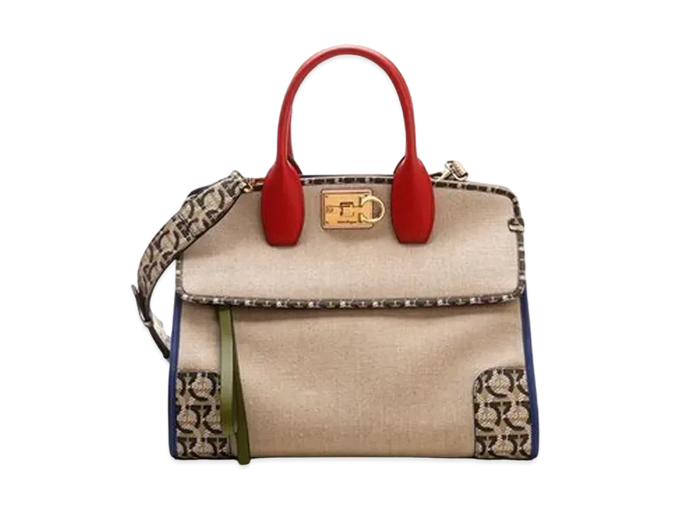 Salvatore Ferragamo Studio Bag (M) "Multicolor"