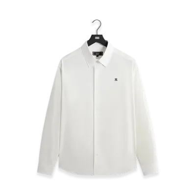 Kith Poplin Georgie Shirt "White"