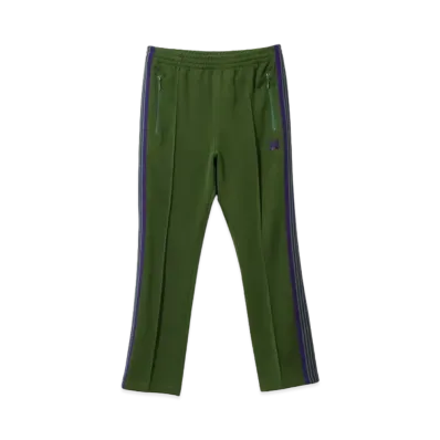 Needles Narrow Track Pant - Poly Smooth "Ivy Green"