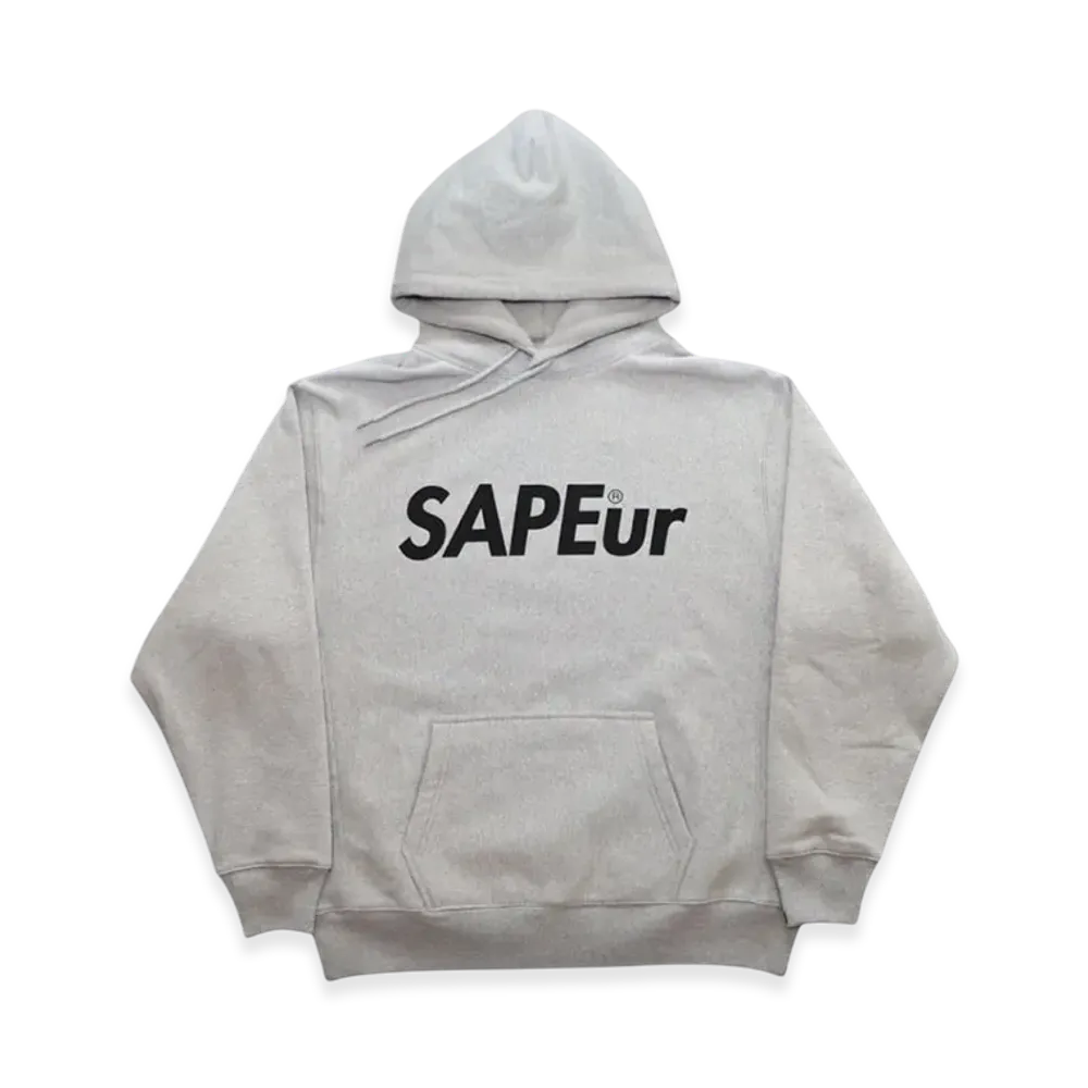 SAPEur Logo Sweat Hoodie "Gray"
