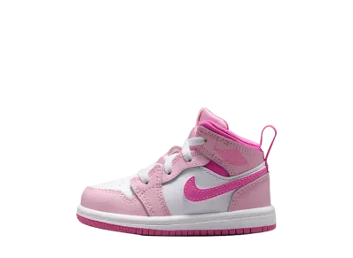 Nike TD Jordan 1 Mid "Pink Foam/China Rose"