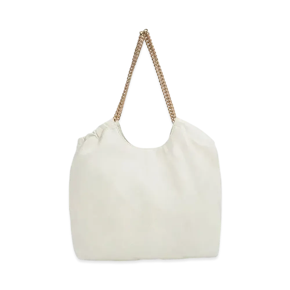 CHARLES & KEITH Blade Handle Tote Bag "White"