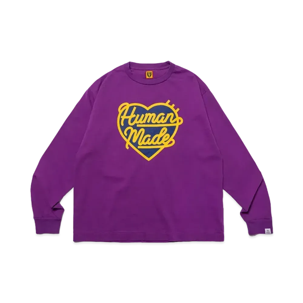 HUMAN MADE Graphic L/S T-Shirt #4 "Purple"