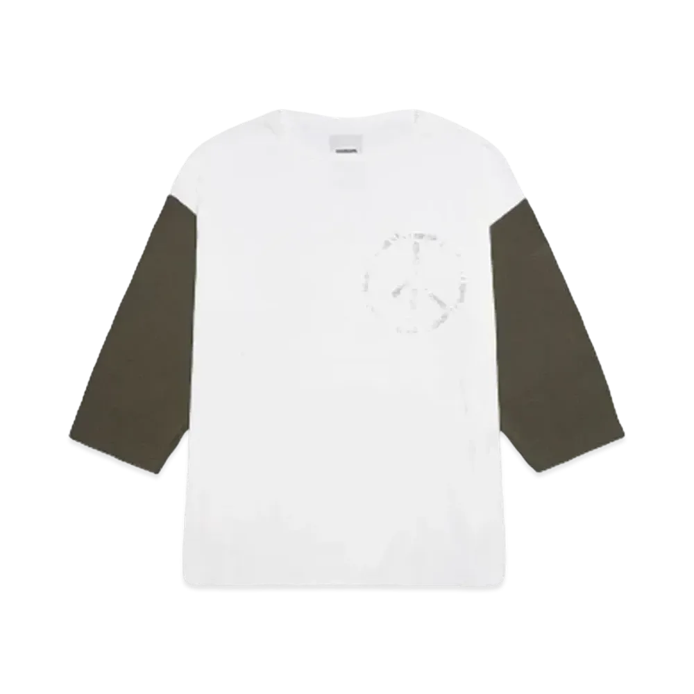 BOW WOW JOHN PEACE BB CS "WHITE×OLIVE"