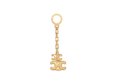 CELINE Helium Triomphe Charm in Brass "Gold"
