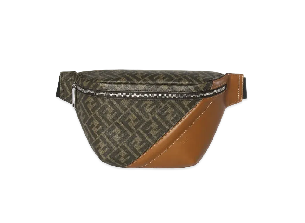 FENDI Belt Bag Fabric Belt Bag "Brown"