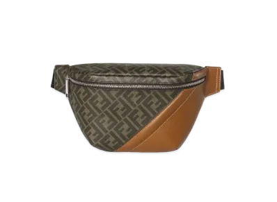 FENDI Belt Bag Fabric Belt Bag "Brown"