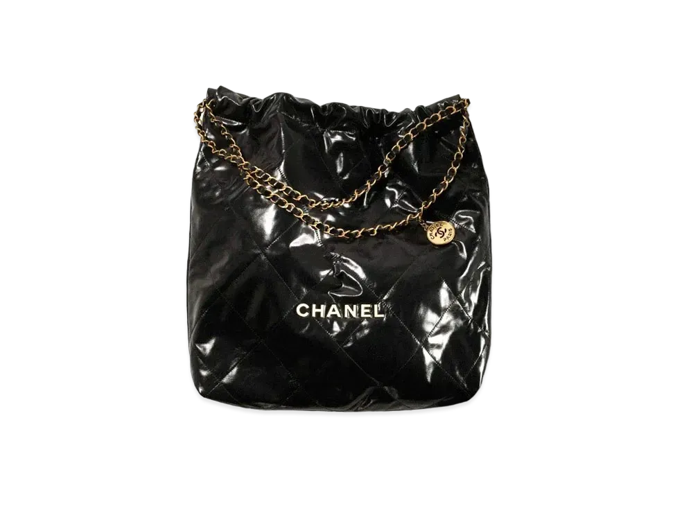 CHANEL Gabriel De Chanel Large Hobo Bag Aged Calfskin & Smooth Calfskin "Black"