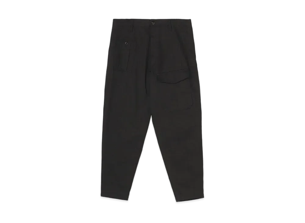 Yohji Yamamoto Pour Homme BLACK SCANDAL KATSURAGI TACK STRING PANTS "Black"