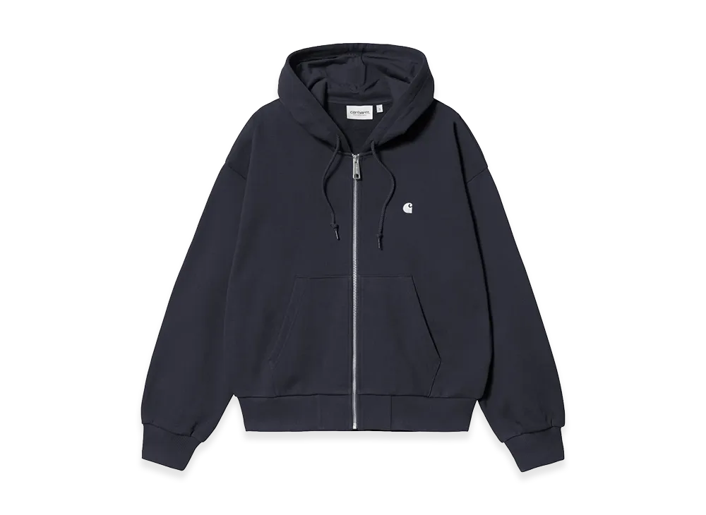 Carhartt WIP Women's Hooded Casey Jacket "Dark Navy/Silver"
