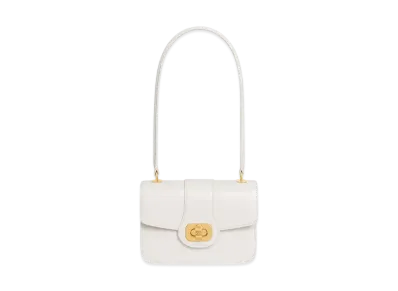 CELINE Teen Celine Josephine Bag in Shiny Calfskin "Rice"