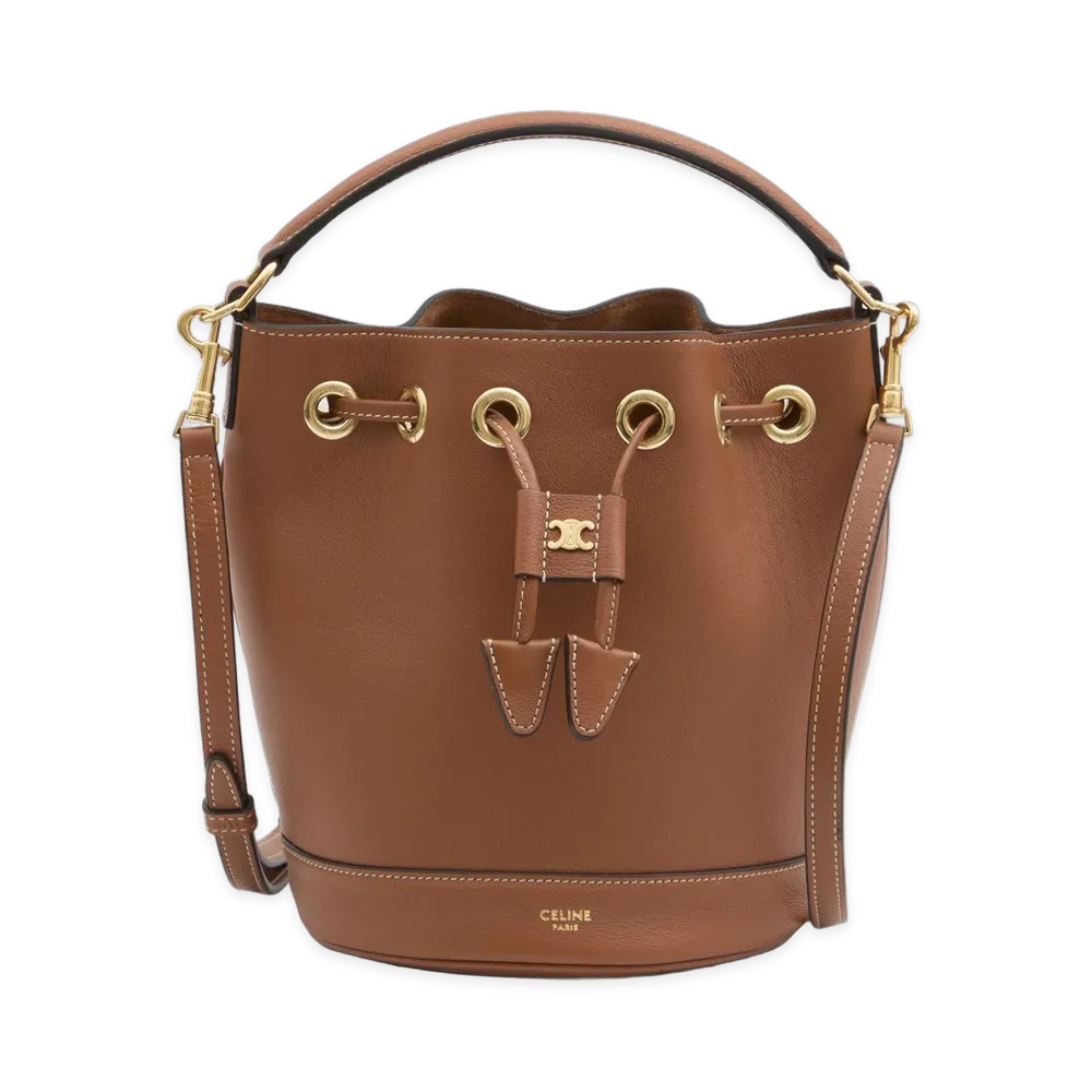 CELINE Capsule Bags Leather "Brown"