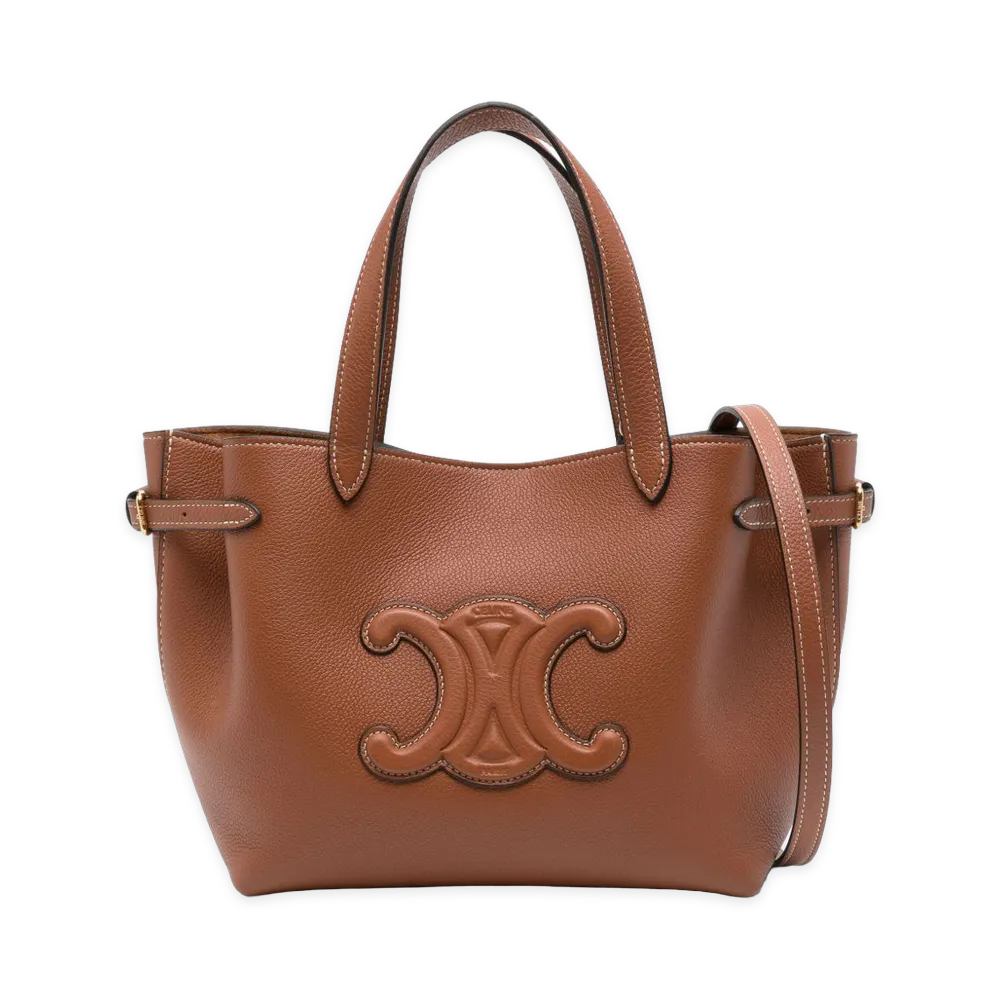 CELINE Capsule Bags Leather "Brown"