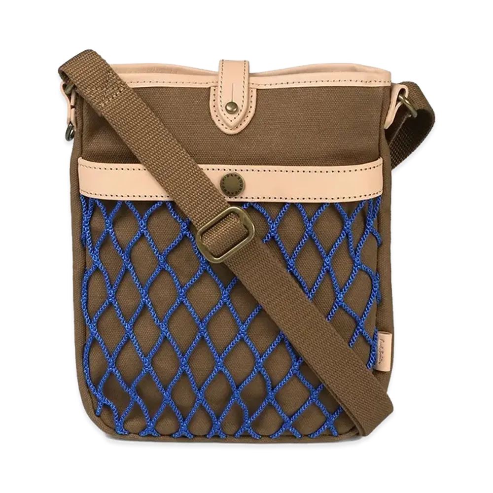 Barbour x Paul Smith Crossbody Bag "Sand Brown"