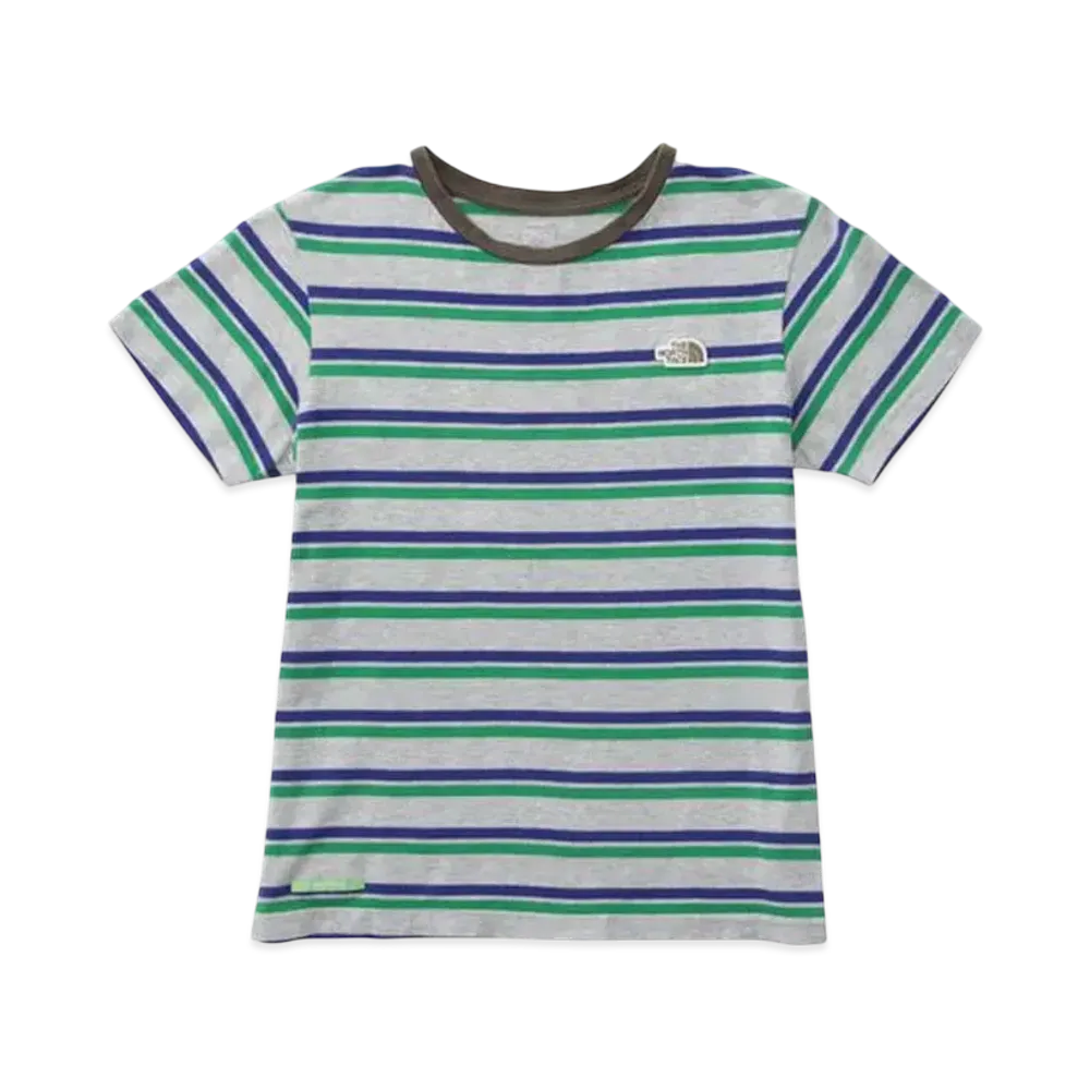 The North Face Kids Green Baton Short Sleeve Border Tee "Basic"