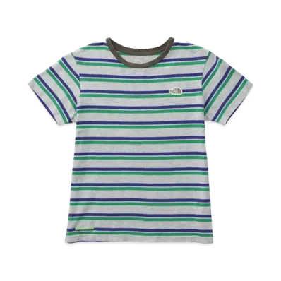 The North Face Kids Green Baton Short Sleeve Border Tee "Basic"